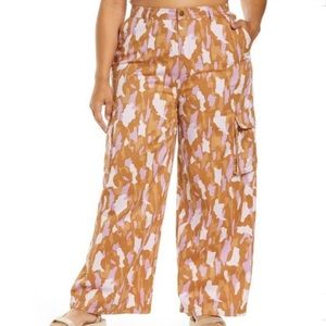 NWOT BP pink camp cargo pants